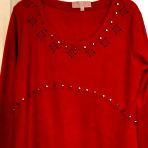 Womens Dress long sleeve fringe  around bottom looks great with boots